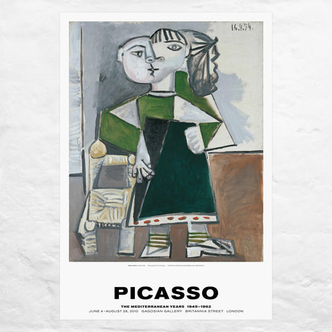 The Mediterranean Years (Paloma Debout) poster by Pablo Picasso