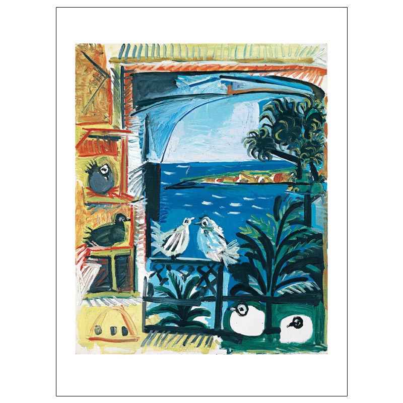 The Pigeons II, 12/09/1957 print by Pablo Picasso - limited edition of 1000 copies