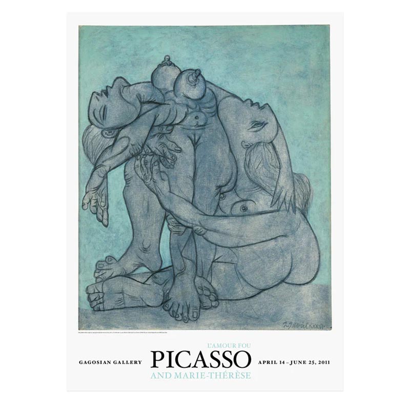 Picasso and Marie-Thérèse: L’Amour Fou poster ( Deux Femmes Enlacées)