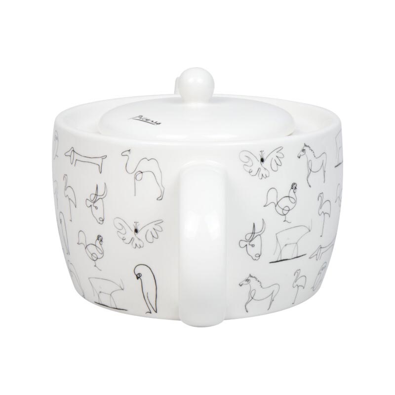 Pablo Picasso Animals Bone China Teapot by Könitz