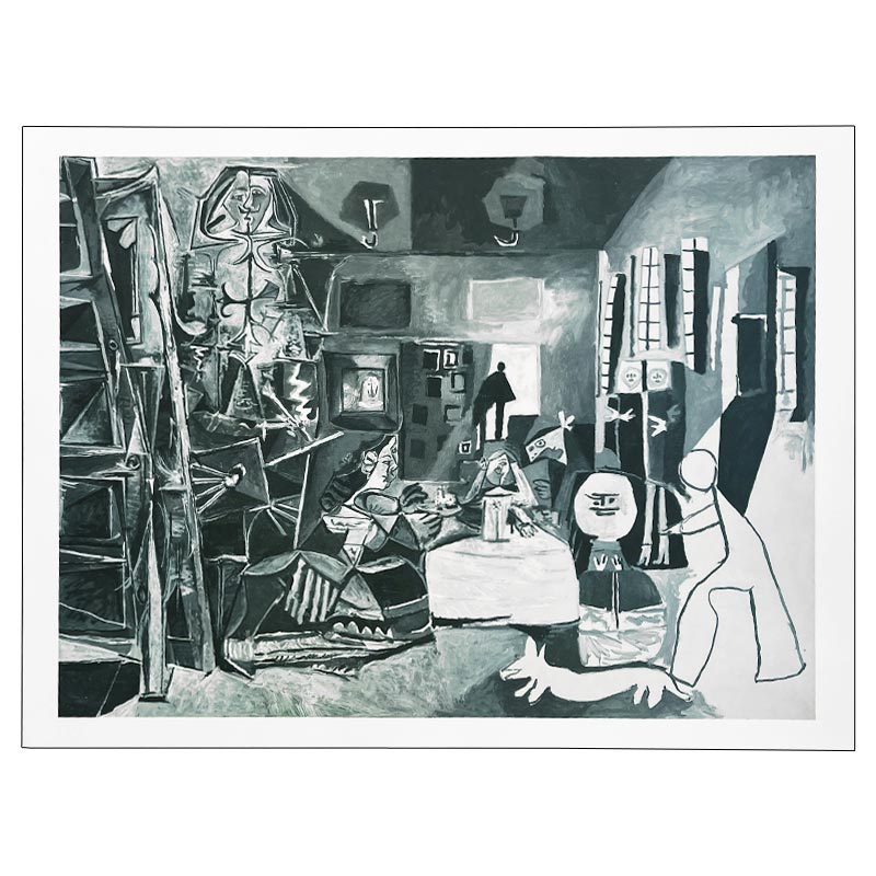 Las Meninas (Conjunto) No. 1, 1957 print by Pablo Picasso - limited edition of 1000 copies