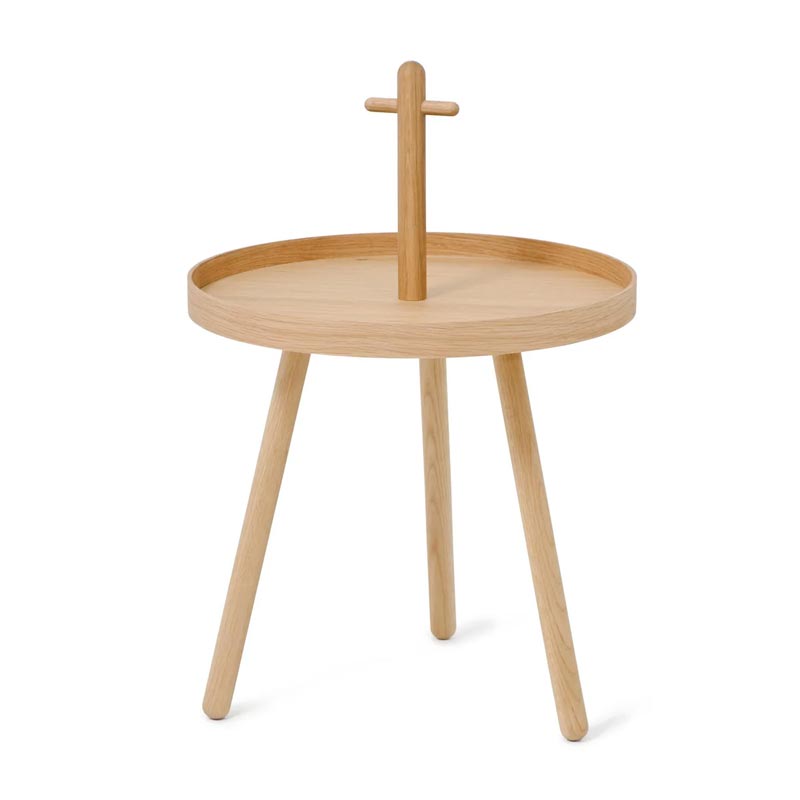 Pick Me Up side table - oak - des. Lincoln Rivers for Wireworks