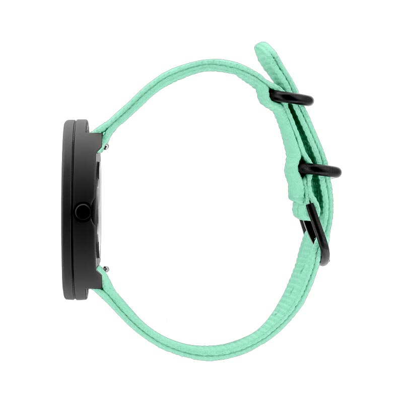 PICTO Ocean Ghost Watch - Pacific Green dial with Pacific Green recycled fishing net strap