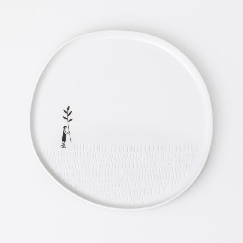 Picture Story 'Meadow' Plate - 15cm - by Räder