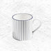 Pinstripe Mug - Cobalt - by Richard Brendon