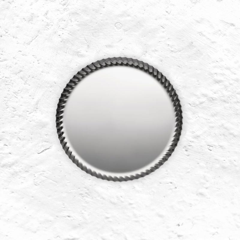 Pleats Round Tray - 23cm - des. Jin Kuramoto for Alessi