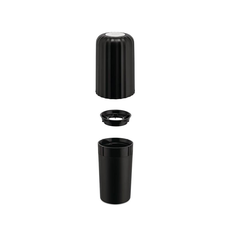 Plisse Coffee Capsule Crusher - Black - des. Michele de Lucchi for Alessi