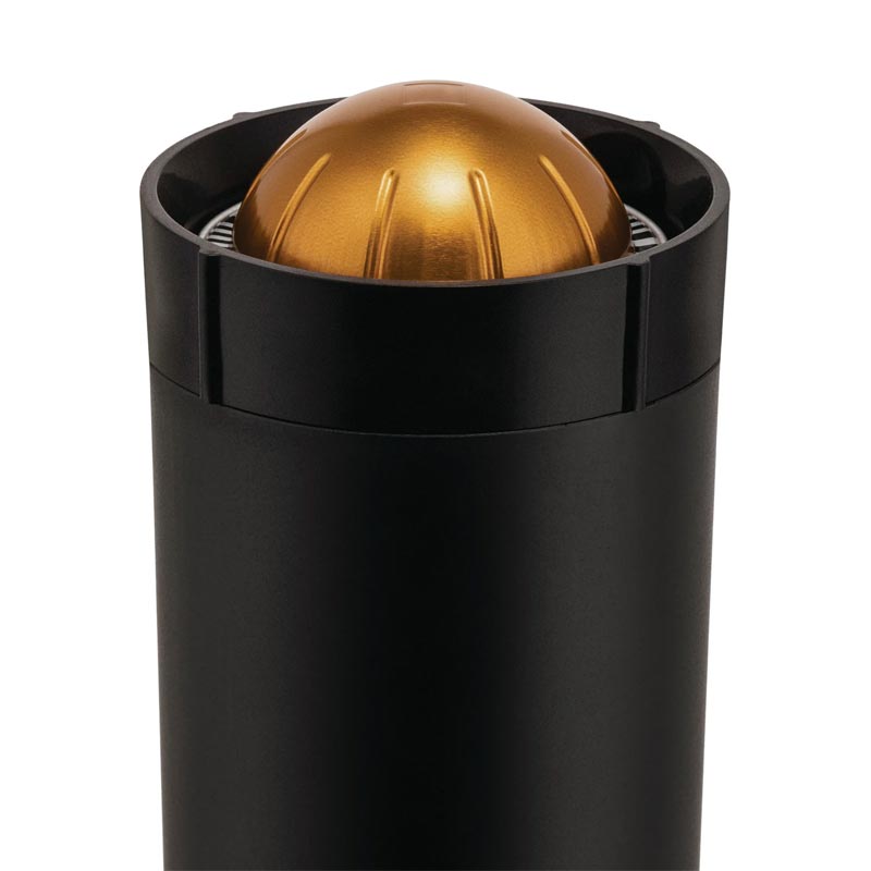 Plisse Coffee Capsule Crusher - Black - des. Michele de Lucchi for Alessi