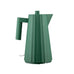 Plissé electric kettle - Green - des. Michele de Lucchi for Alessi