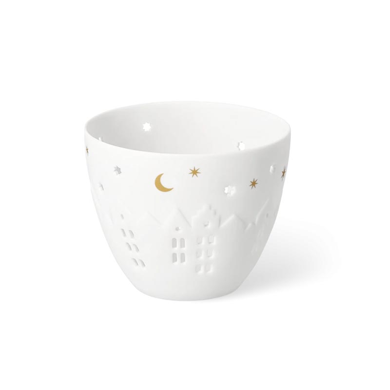 Small Poetry Tea Light Holder - City - by Räder