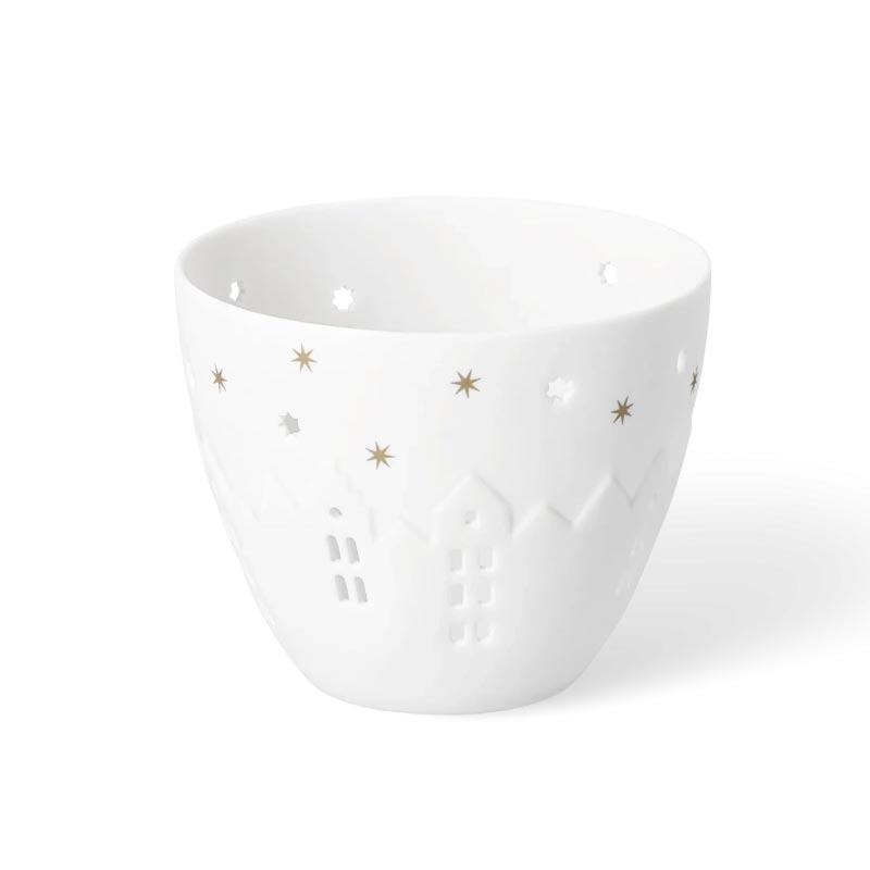 Small Poetry Tea Light Holder - City - by Räder