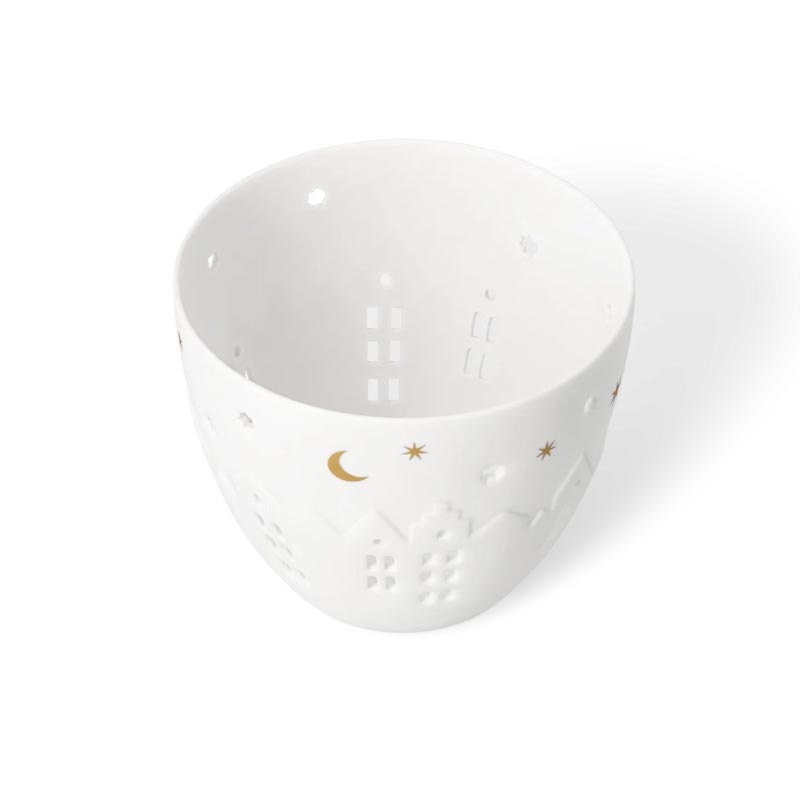 Small Poetry Tea Light Holder - City - by Räder