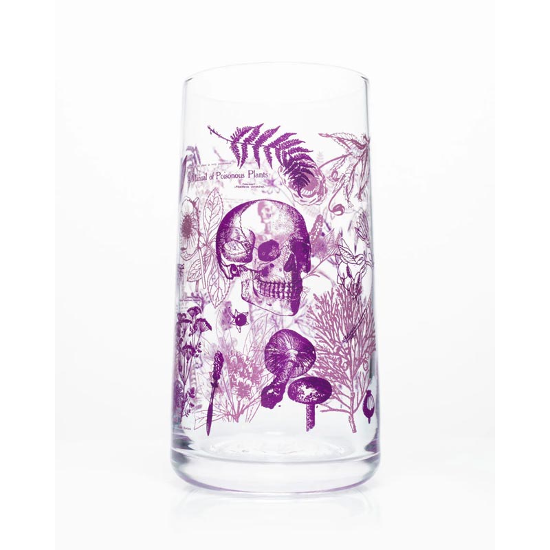 Poisonous Plants Tumbler Drinking Glass by Cognitive Surplus
