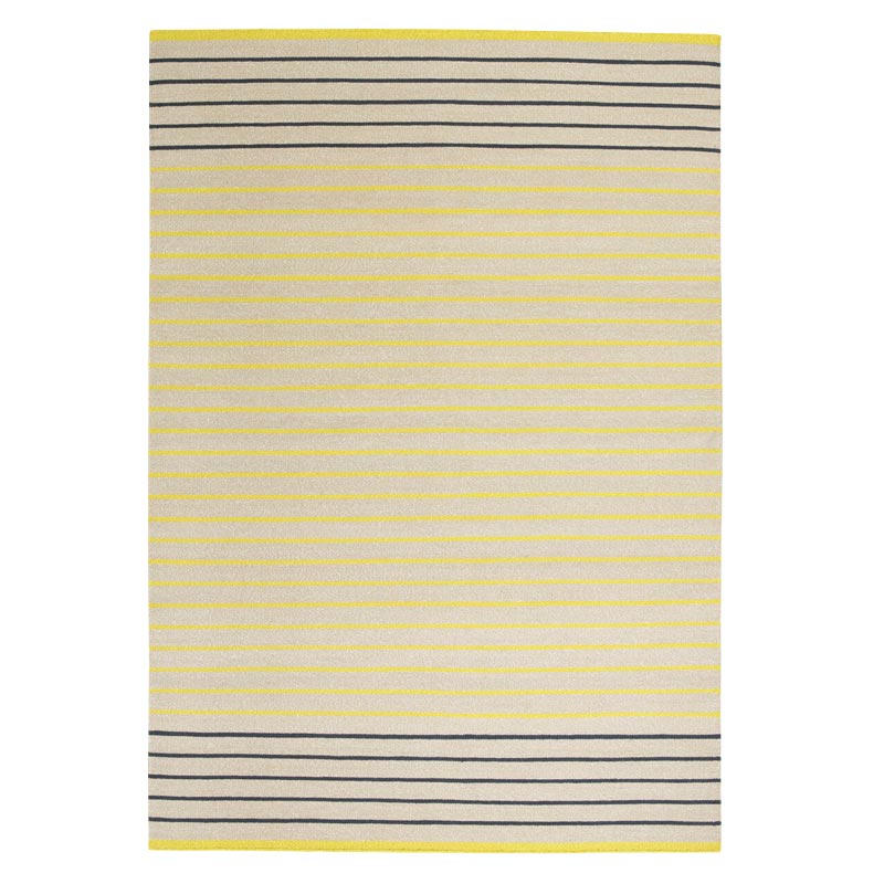 Poppy Rug - Yellow / Beige - 170 x 240cm - des. Lisbet Friis for Fabula Living