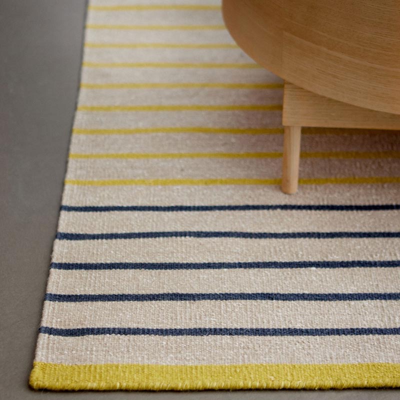 Poppy Rug - Yellow / Beige - 170 x 240cm - des. Lisbet Friis for Fabula Living