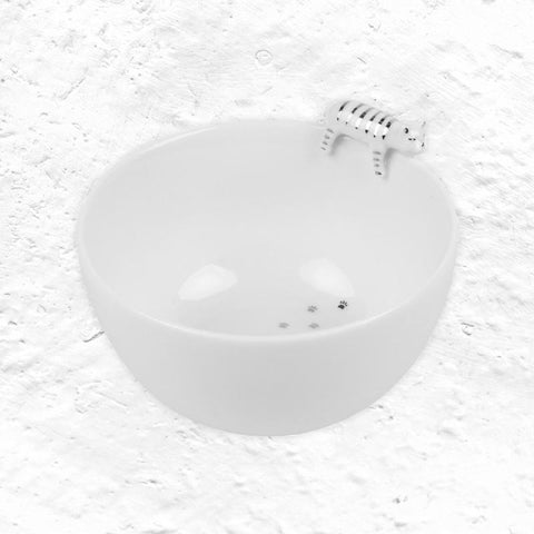 Porcelain Tales Bowl - Cat - By Räder