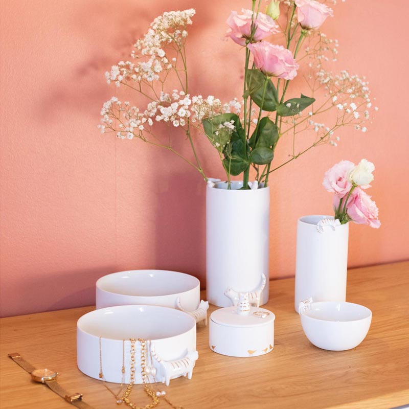 Porcelain Tales Bowl - Cat - By Räder