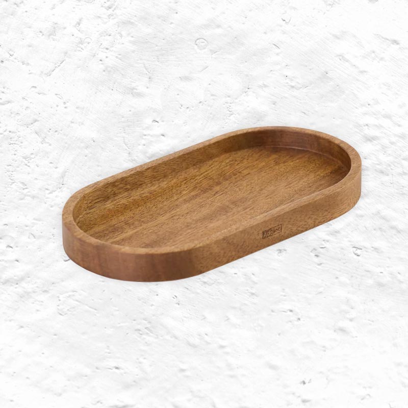 Posto acacia mill tray - small - des. Roland Kreiter for AdHoc