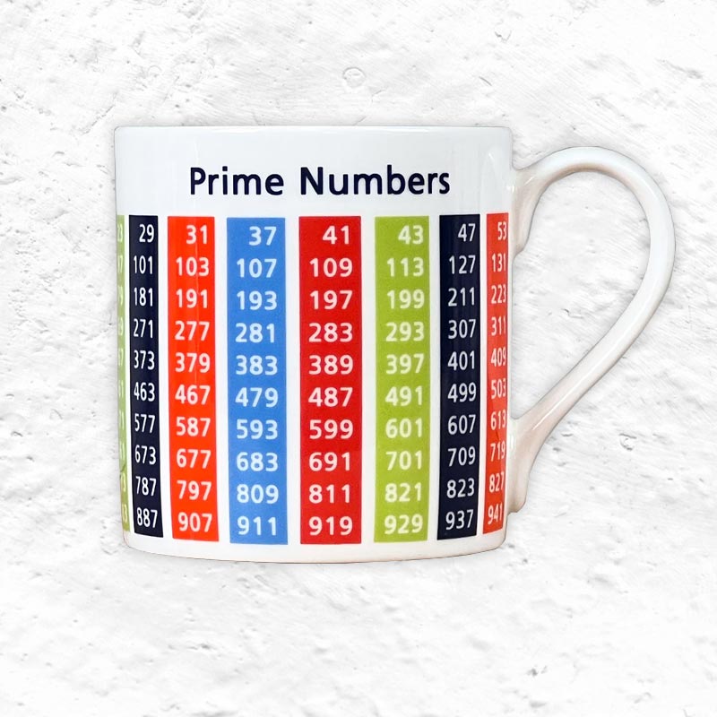 Prime Numbers mug