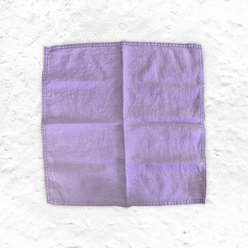 Primo 100% Linen Napkin - Rose - by Charvet Editions