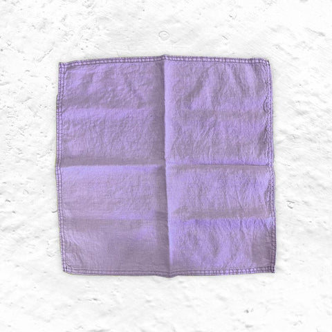 Primo 100% Linen Napkin - Rose - by Charvet Editions