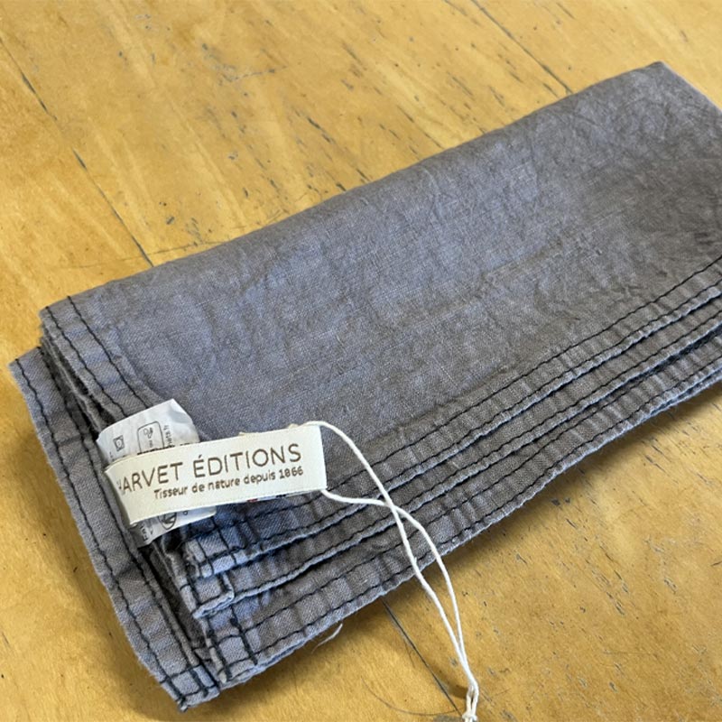 Primo 100% Linen Napkin - Silex - by Charvet Editions