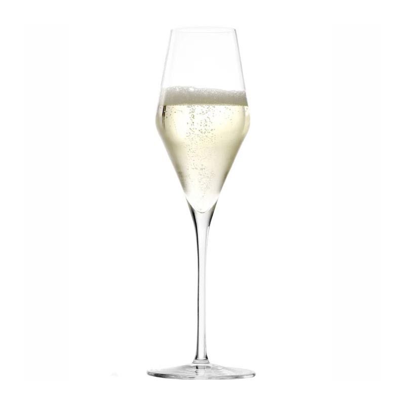 Quatrophil Champagne glasses - 6pc - by Stölzle Lausitz