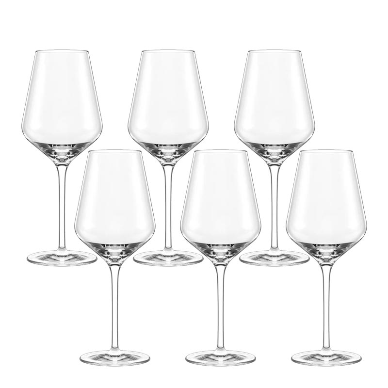 Quatrophil Red Wine Glasses - 6pc - by Stölzle Lausitz