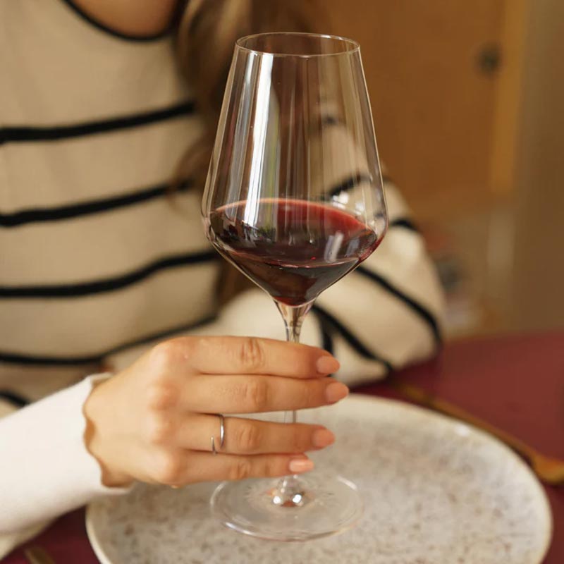 Quatrophil Red Wine Glasses - 6pc - by Stölzle Lausitz