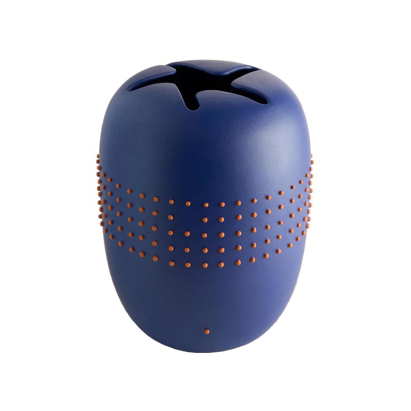 Code Vase (RIC 05) - Matt electric blue - des Arik Levy, by Nuoveforme - exclusive