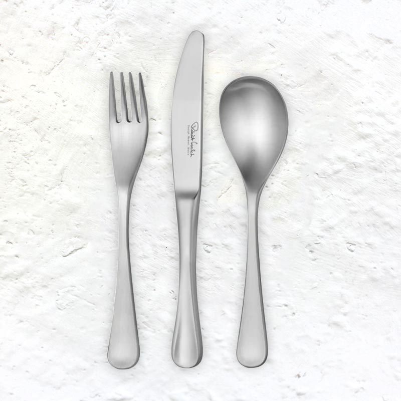 Robert Welch RWII Child's Set (knife, spoon & fork)