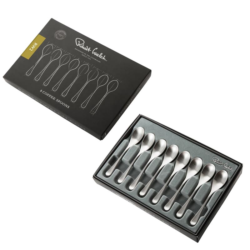 Robert Welch RWII Coffee Spoons (8 spoons)