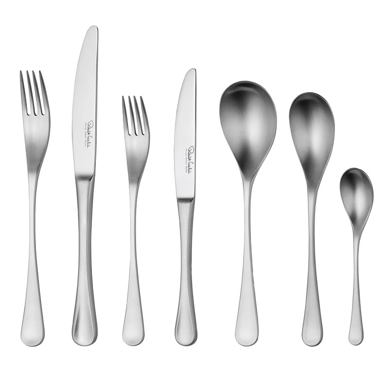 RW2 42 Piece Satin Cutlery Set, by Robert Welch