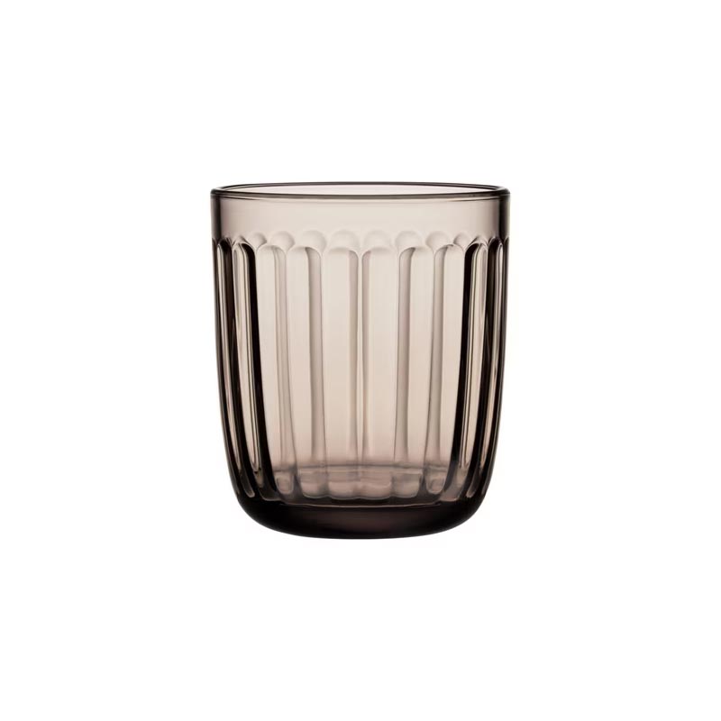 Set of 2 Raami tumblers - 26cl, linen - des. Jasper Morrison for Iitala
