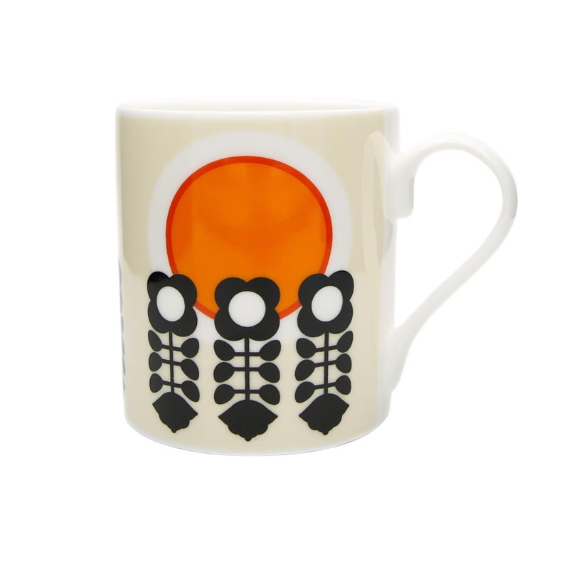 Retro Sun Flower Mug des. Keith Brymer Jones and Frances Collett