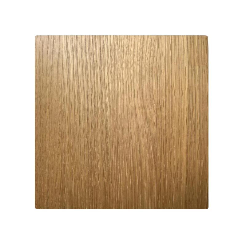 Reversible Square placemat (black leather / oak) by LindDNA