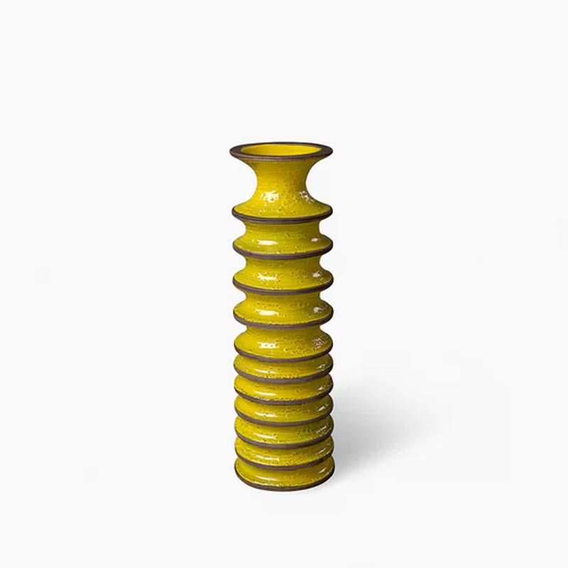 Revolver Vase 01 - Yellow - des. Christoph Radl for Bitossi, 2019