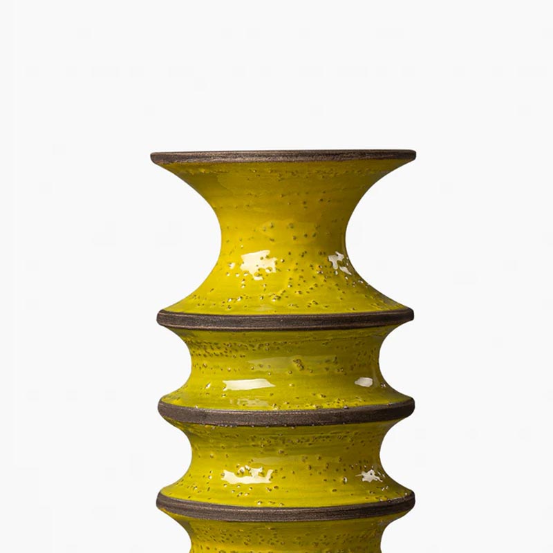 Revolver Vase 01 - Yellow - des. Christoph Radl for Bitossi, 2019