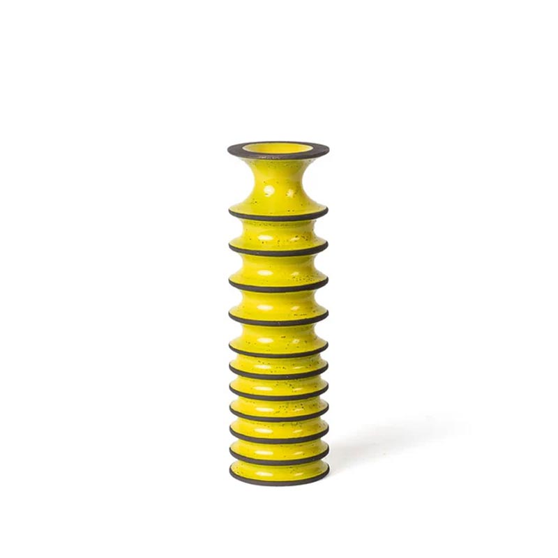 Revolver Vase 01 - Yellow - des. Christoph Radl for Bitossi, 2019