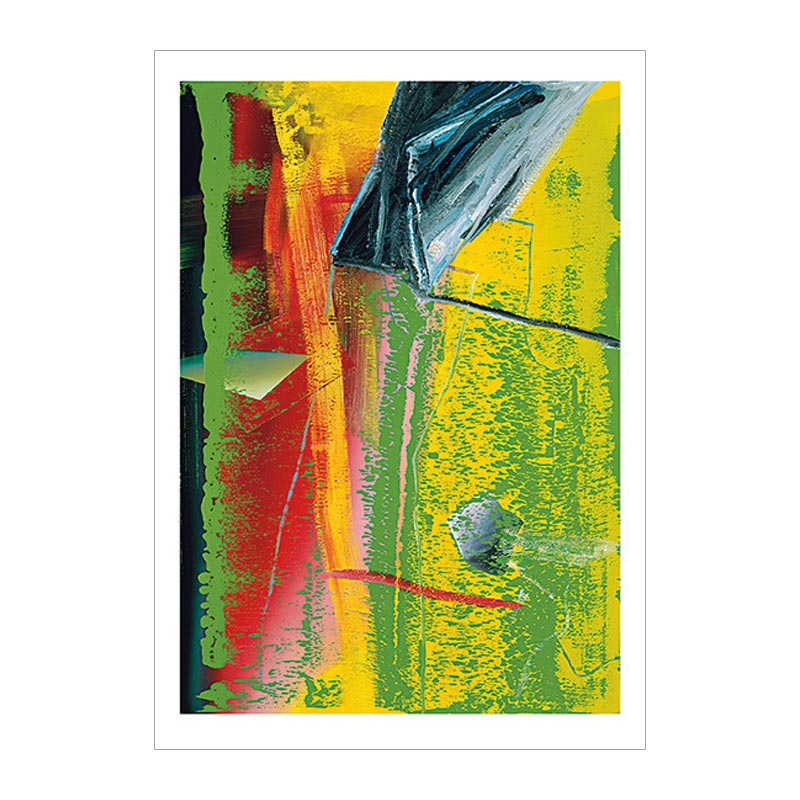 Abstract Image, 1982, Work 503 by print by Gerhard Richter - hand numbered edition of 500