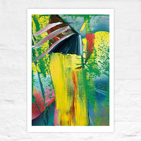Abstract Image, 1983, Work 522-3 print by Gerhard Richter - hand