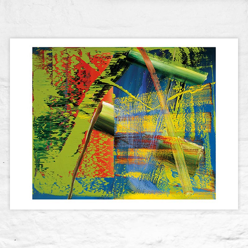 Abstract Image, 1984, Work 563-1 print by Gerhard Richter - hand numbered edition of 500