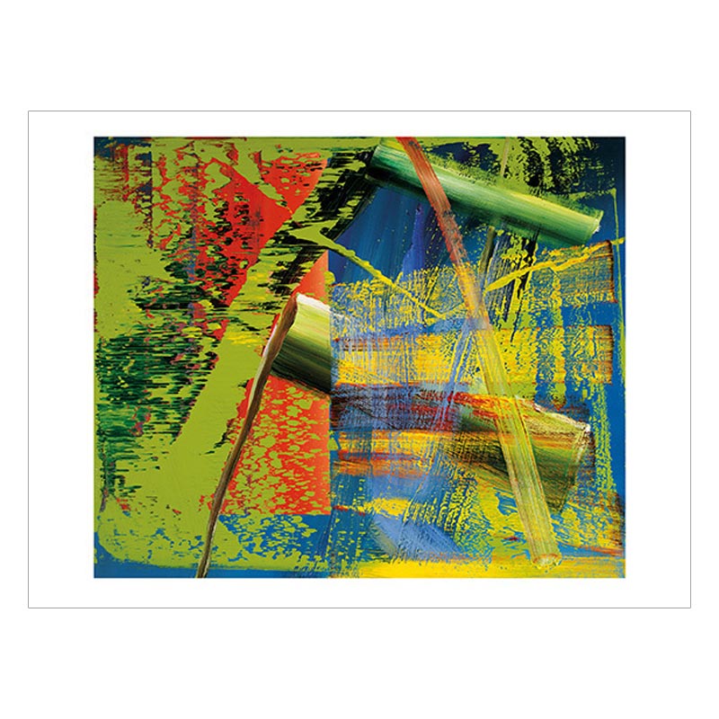Abstract Image, 1984, Work 563-1 print by Gerhard Richter - hand numbered edition of 500
