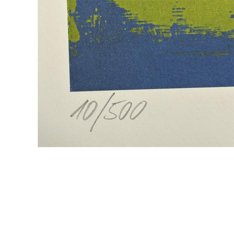 Abstract Image, 1984, Work 563-1 print by Gerhard Richter - hand numbered edition of 500