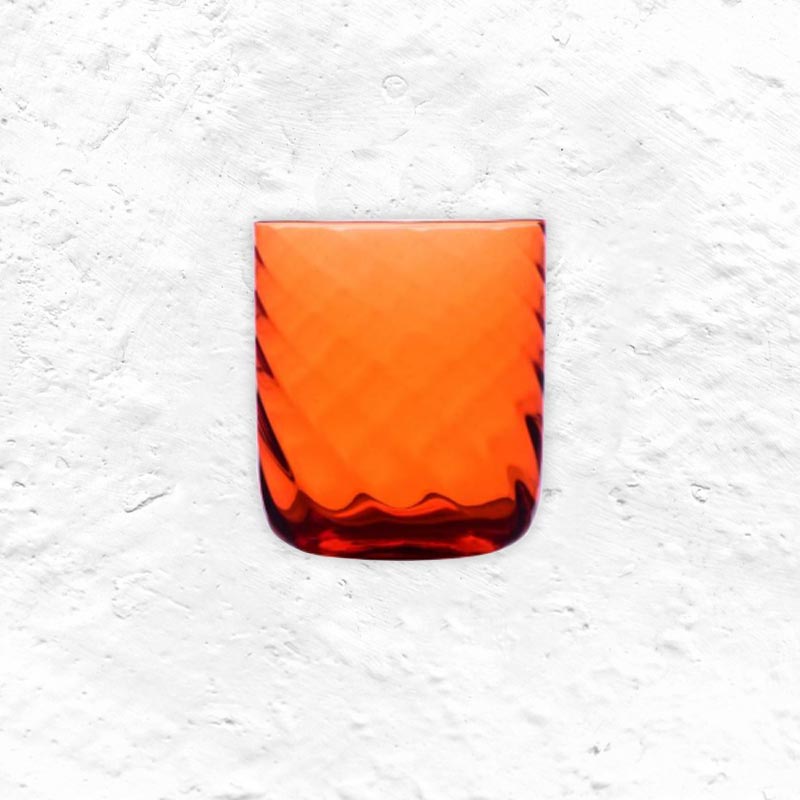 Rigà Tumbler - Orange - des. Margherita Rui for Ichendorf Milano