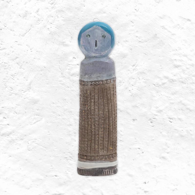 Talismano Ceramic Sculpture, des. Aldo Londi (1959) re-issued by Bitossi