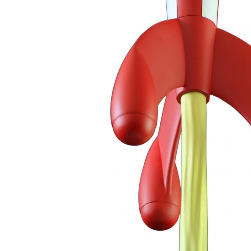 Tintin Les Icônes Rocket Taking Off - Hand Painted Resin Model, Numbered Edition