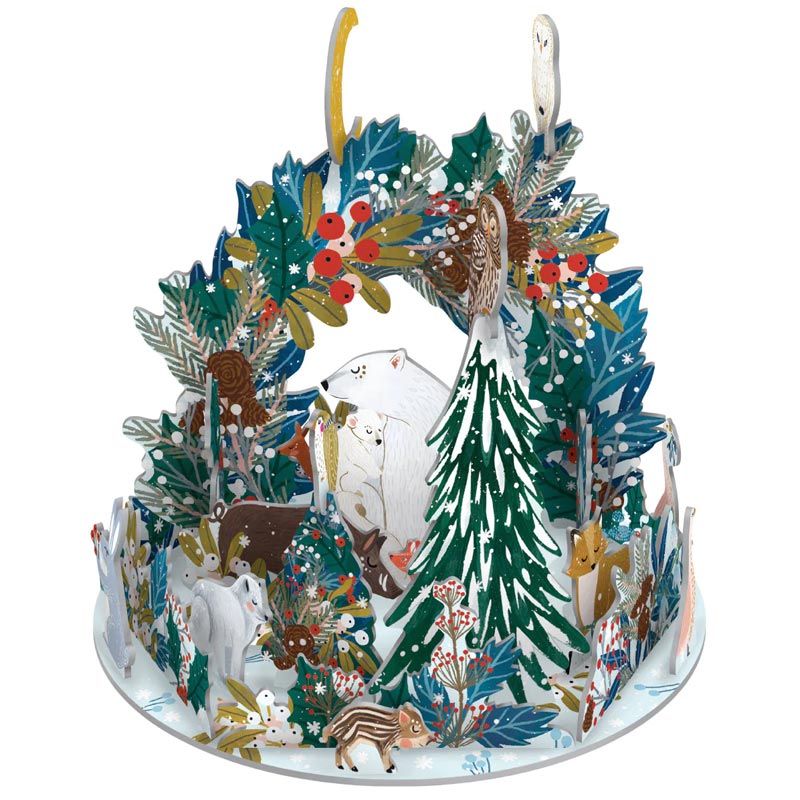 Roger la Borde Polar Bear Bower Pop and Slot Advent Calendar