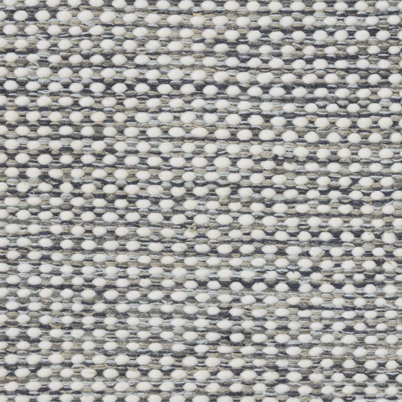 Rolf Hand Woven Rug - Off white / charcoal - 170 x 240 cm - des. Jens Landberg Schrøder for Fabula Living