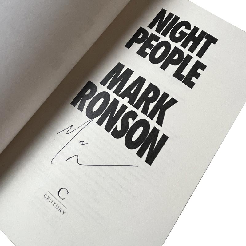 Night People: How to Be a DJ in ‘90s New York City: Signed Edition (Hardback) by Mark Ronson